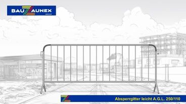Absperrgitter Leicht A.G.L. (Eventgitter)