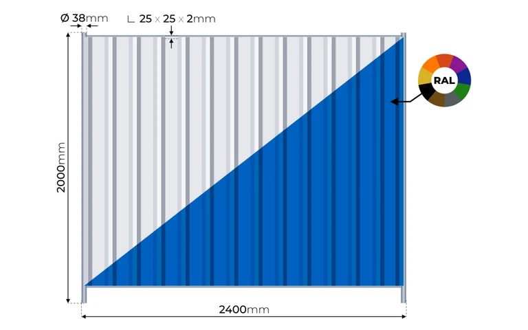 Sichtschutz T18 0.5 Plus